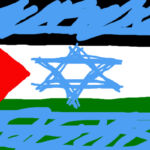 Illustration to a blog article 'Peace for Israel-Palestine - A solution for the conflict in Middle East' | Hugins-Blog.de Illustration to a blog article 'Peace for Israel-Palestine - A solution for the conflict in Middle East' | Hugins-Blog.de